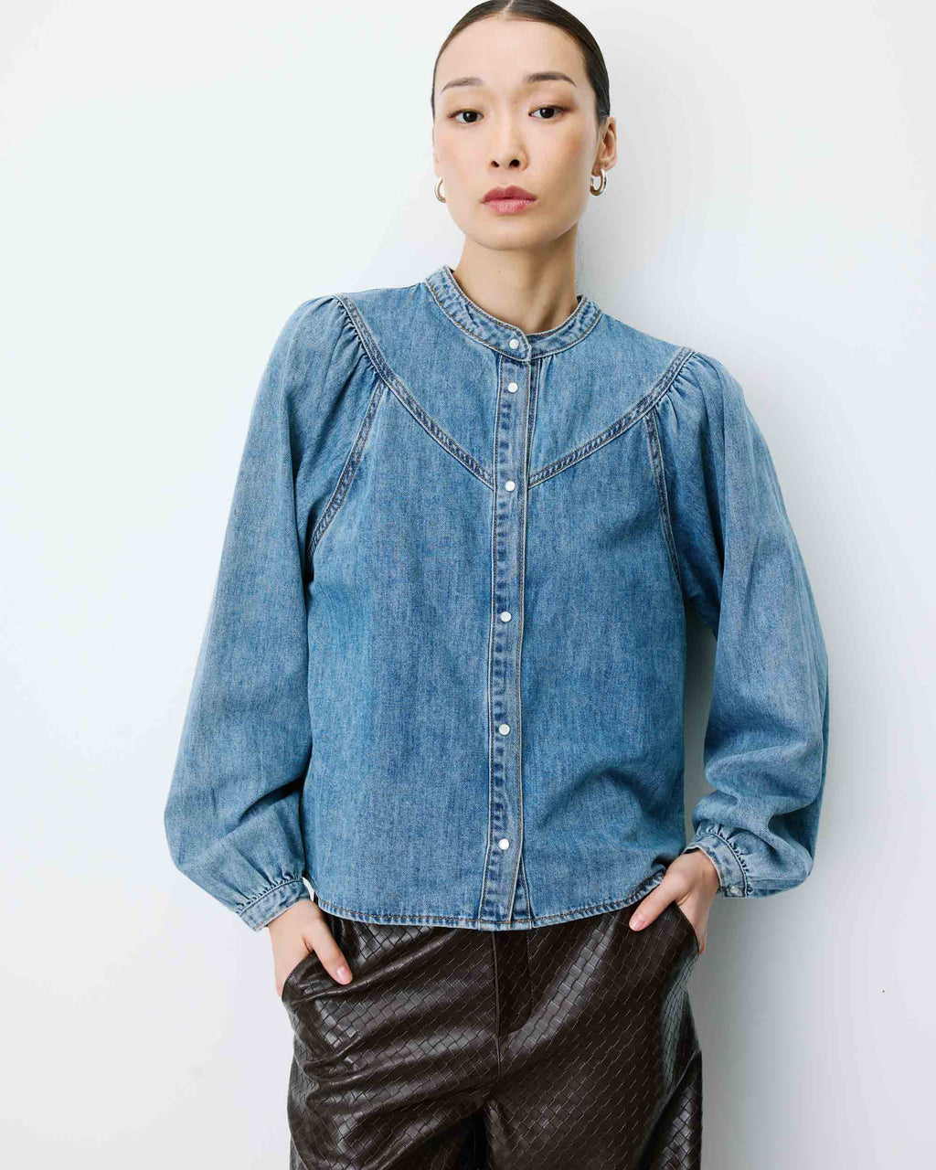 Anaelle denimbluse