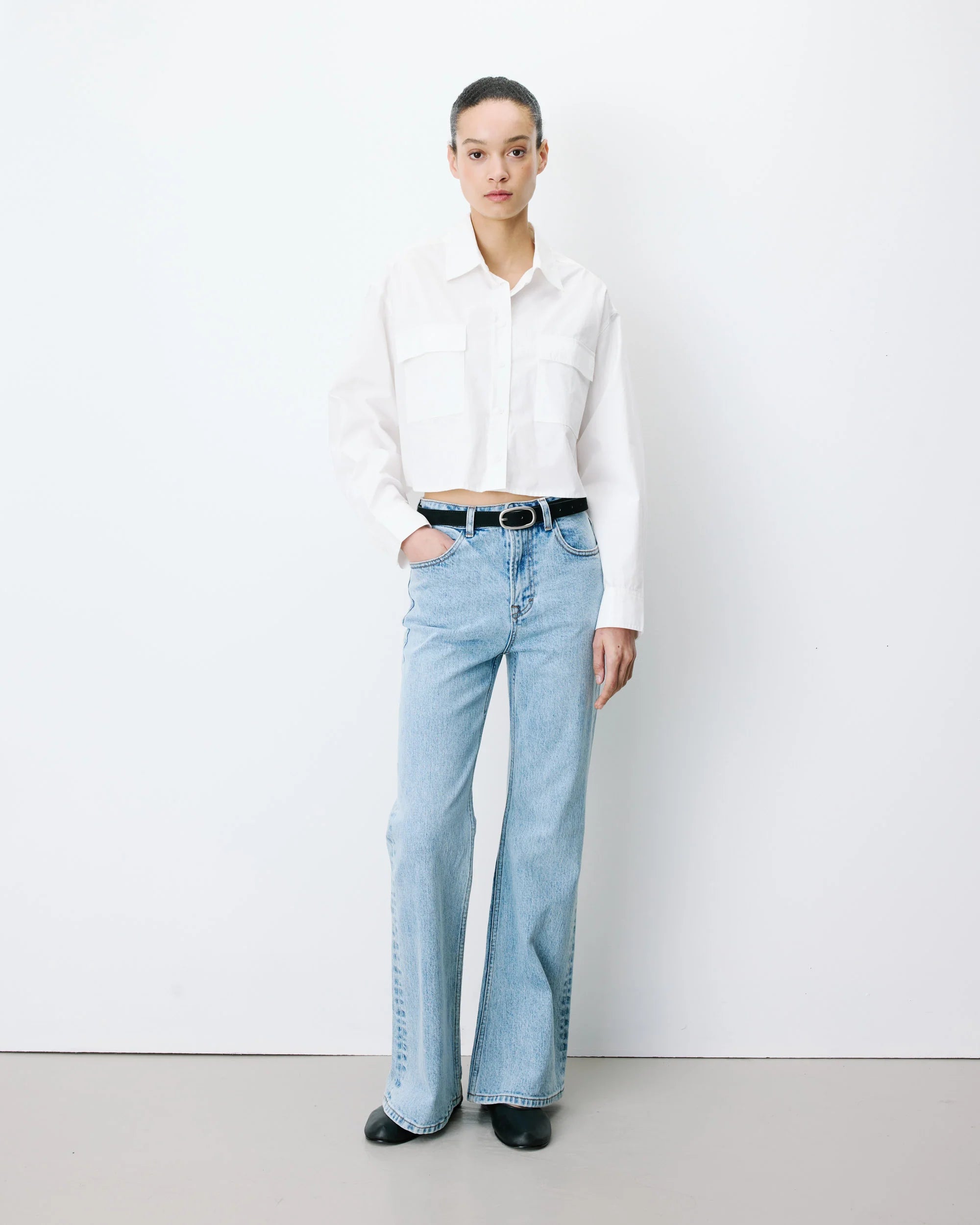 Azelle oversized skjorte