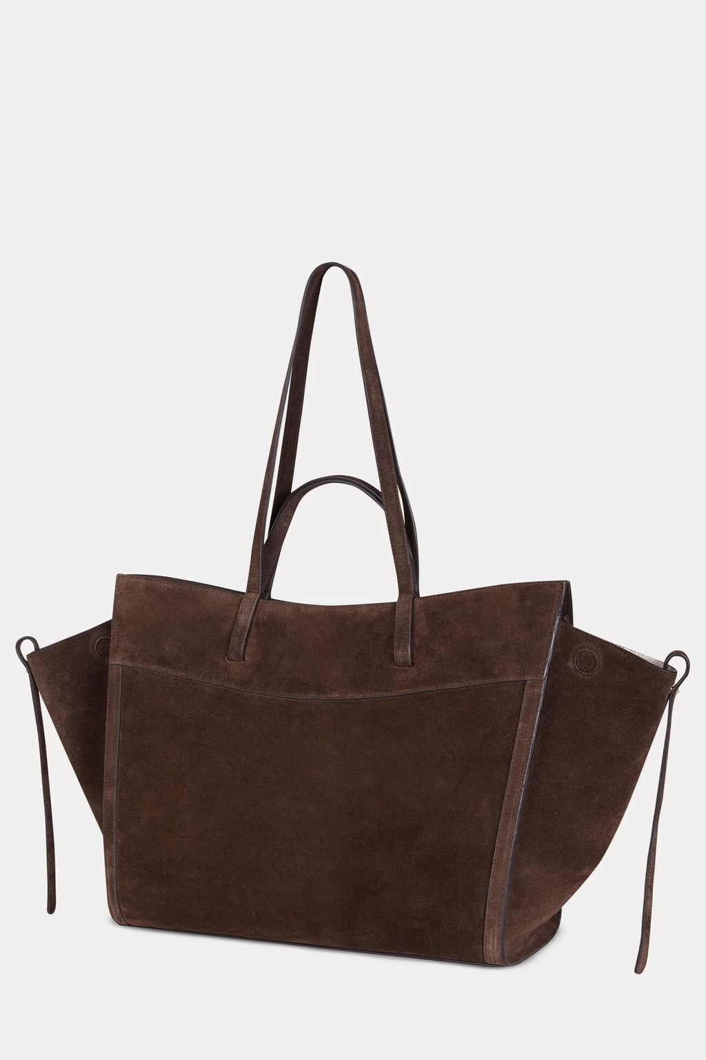 Shopping Tote Suede Chocolat