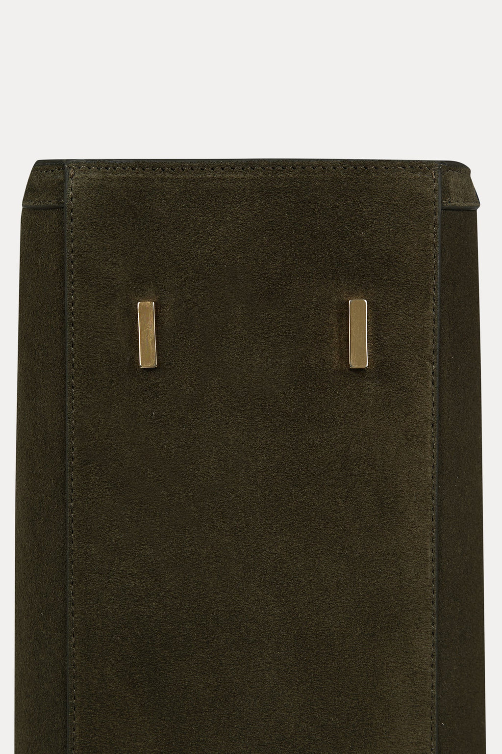 Shopping Tote Suede Olive